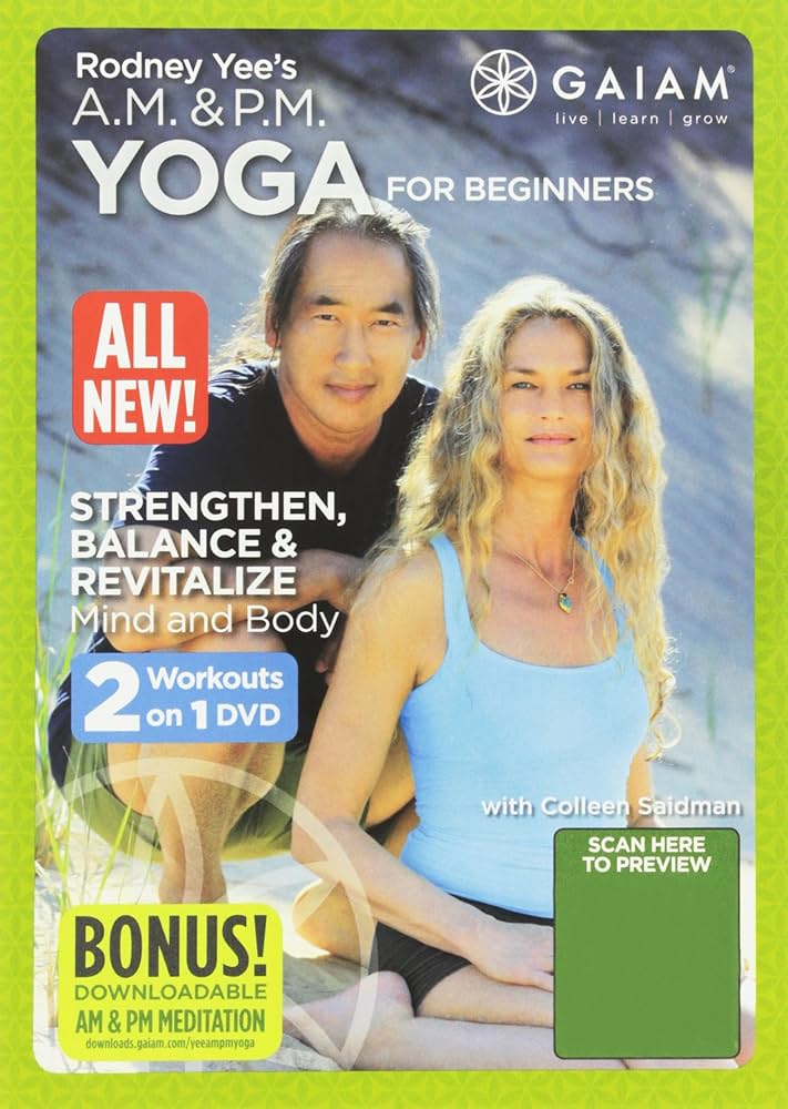 Amazon.com: Rodney Yee's Am/Pm Yoga for Beginners : Rodney